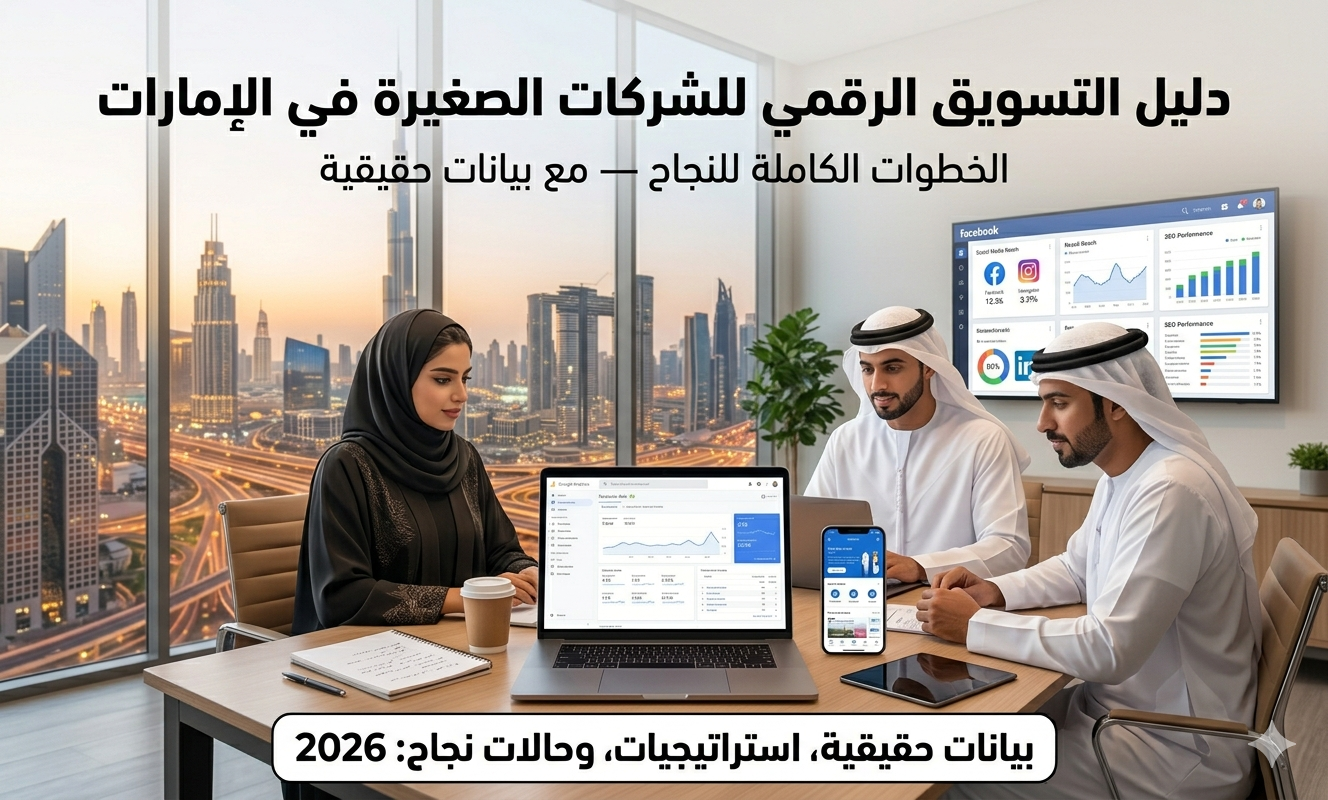 التسويق الرقمي للشركات الصغيرة في الامارات