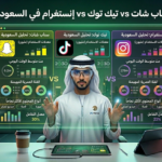 Social media comparison in Saudi Arabia